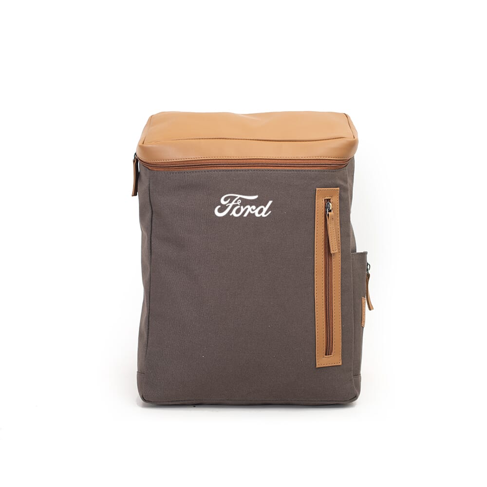 Oblique Flash Backpack - Charcoal Tan